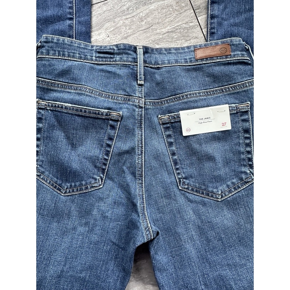 AG Adriano Goldschmied Jeans Sz 27 The Janis High Rise Flare 70's USA - Picture 7 of 10